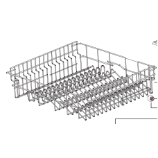 1799500200 Genuine IAG / Blanco Dishwasher Upper Basket Rack DWF6XP DW24S